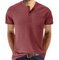 Camisa Henley - Abertura de Botões masculino