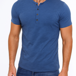 Camisa Henley - Gola com Botões masculino