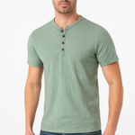 Camisa Henley - Gola com Botões masculino