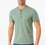 Camisa Henley - Gola com Botões masculino