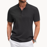 Camisa Henley - Placket Curto Botões masculino