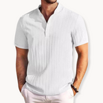 Camisa Henley - Placket Curto Botões masculino