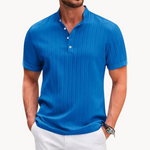 Camisa Henley - Placket Curto Botões masculino