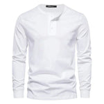 Camisa Henley - Mistura Suave Respirável masculino
