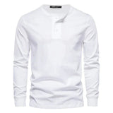 Camisa Henley - Mistura Suave Respirável masculino