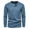 Camisa Henley - Mistura Suave Respirável masculino