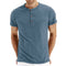 T-Shirt Henley - Malha Macia Gola masculino