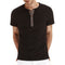 T-Shirt Henley - Malha Macia Gola masculino
