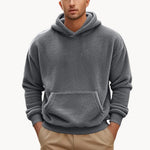 Hoodie - Mistura de Fleece com Capuz masculino