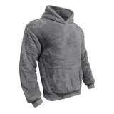 Hoodie - Mistura de Fleece com Capuz masculino