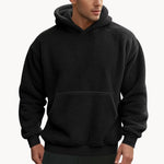 Hoodie - Mistura de Fleece com Capuz masculino
