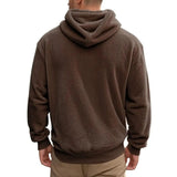 Hoodie - Mistura de Fleece com Capuz masculino