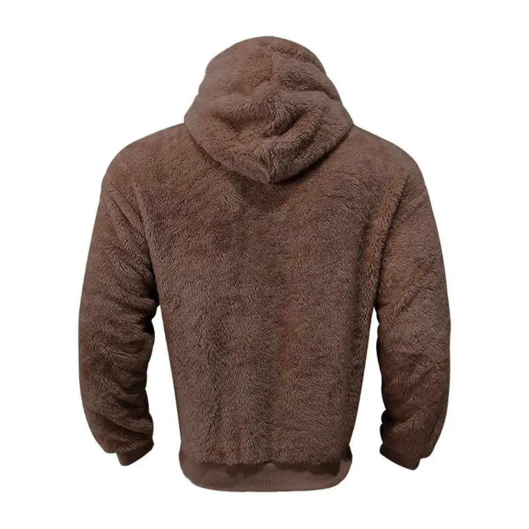 Hoodie - Mistura de Fleece com Capuz masculino