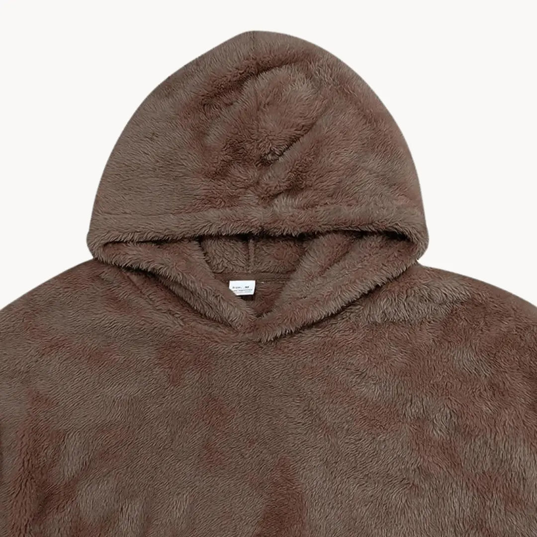Hoodie - Mistura de Fleece com Capuz masculino
