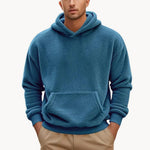 Hoodie - Mistura de Fleece com Capuz masculino