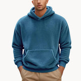 Hoodie - Mistura de Fleece com Capuz masculino