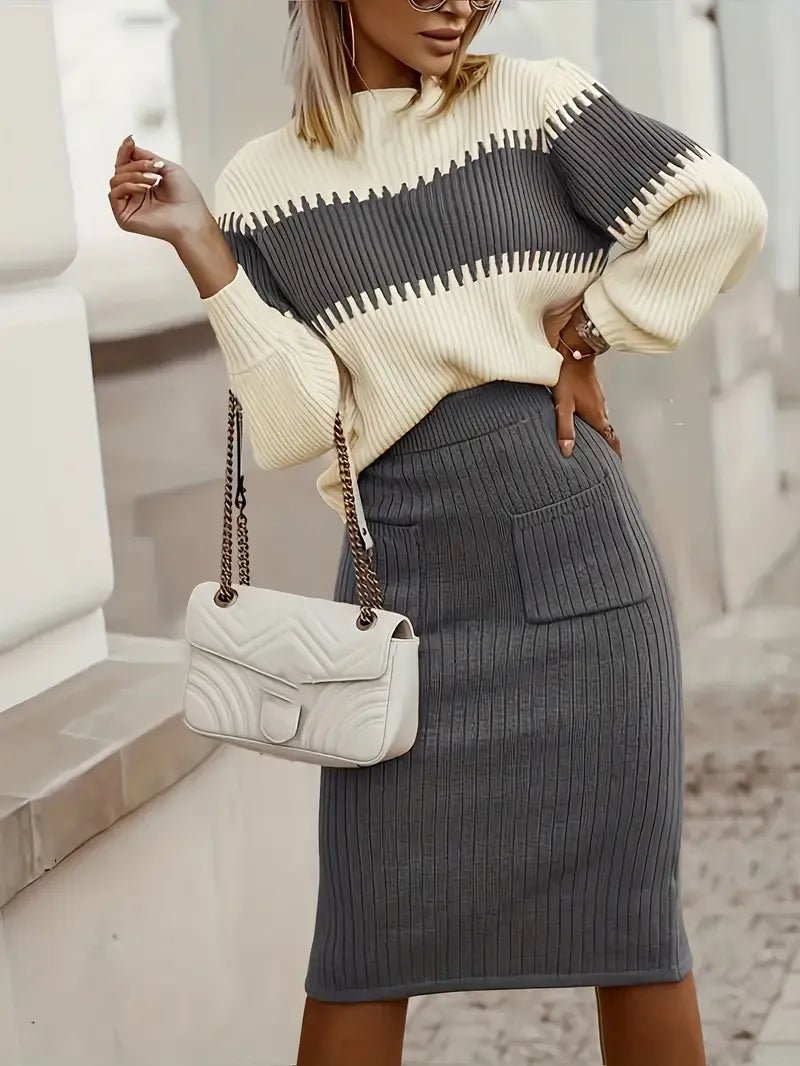 Conjunto de Outono feminino