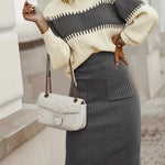 Conjunto de Outono feminino