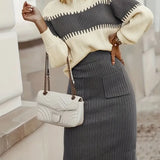 Conjunto de Outono feminino