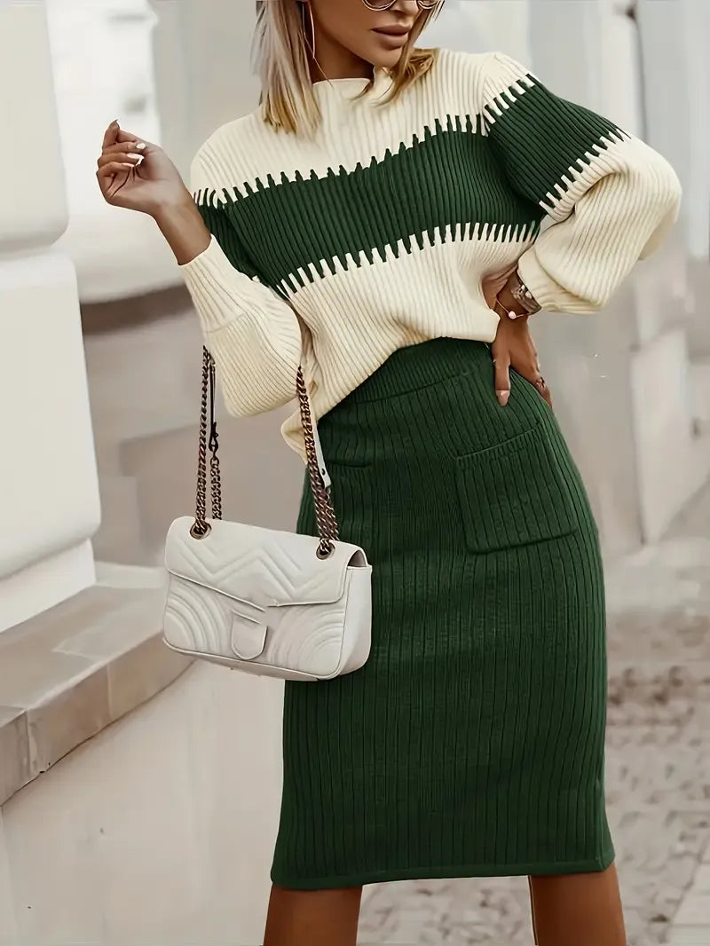 Conjunto de Outono feminino