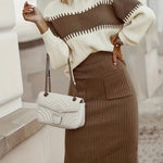 Conjunto de Outono feminino