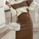 Conjunto de Outono feminino