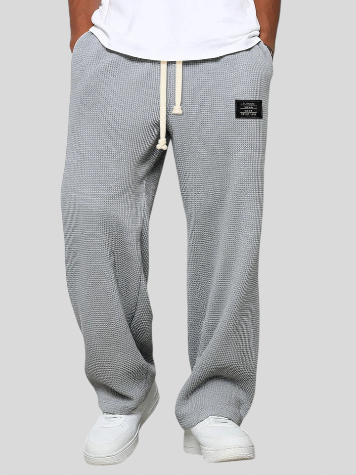 Calças Largas com Cintura Ajustável masculino