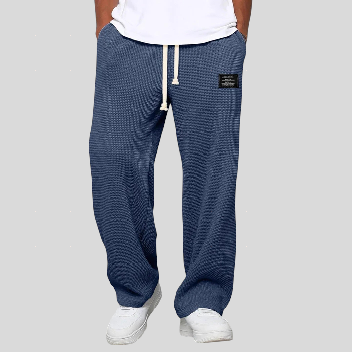 Calças Largas com Cintura Ajustável masculino
