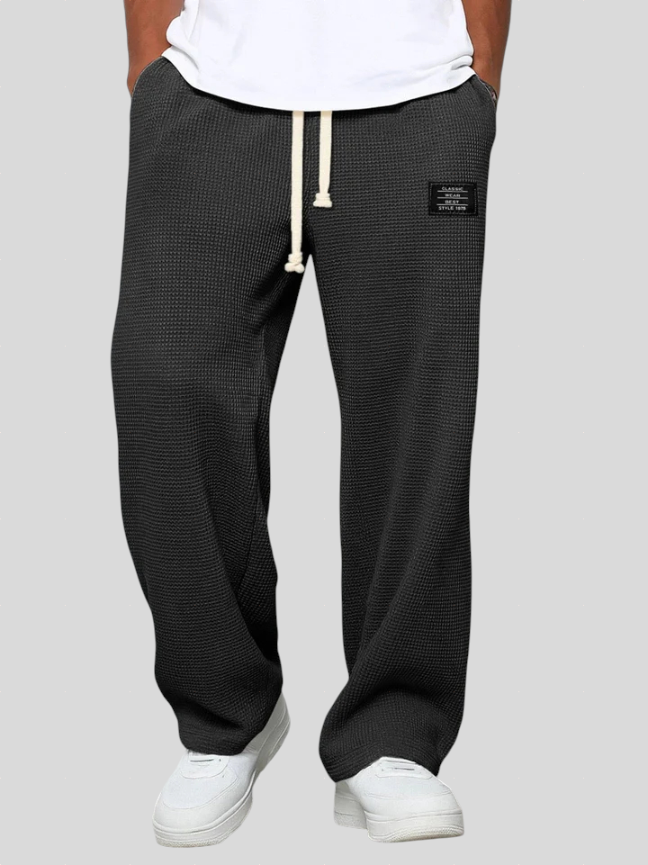 Calças Largas com Cintura Ajustável masculino