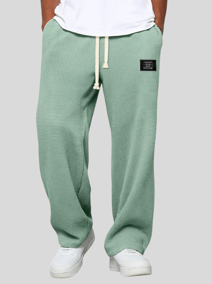 Calças Largas com Cintura Ajustável masculino