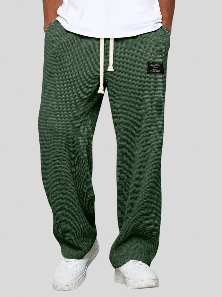 Calças Largas com Cintura Ajustável masculino