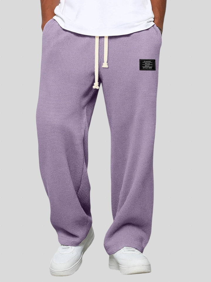 Calças Largas com Cintura Ajustável masculino