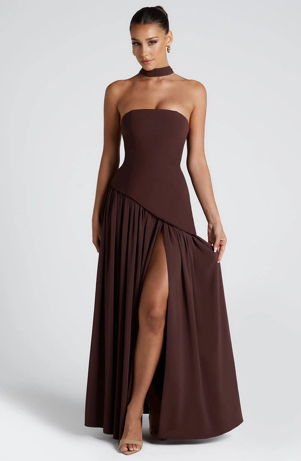 Vestido Longo Sofisticado feminino