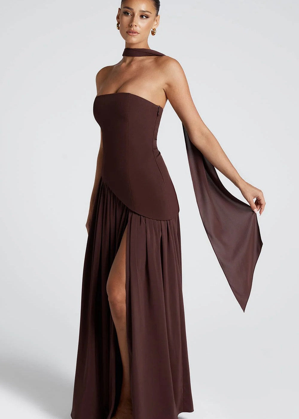 Vestido Longo Sofisticado feminino