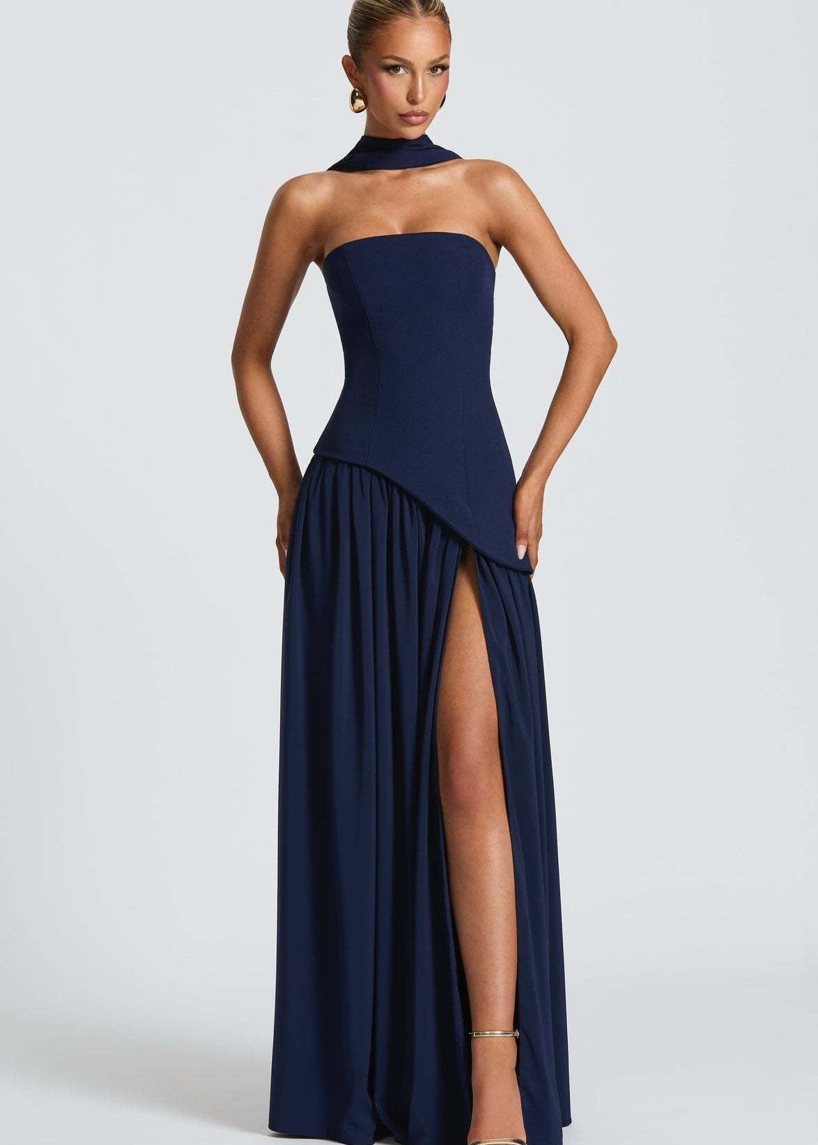 Vestido Longo Sofisticado feminino