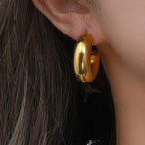 Argolas grossas feminino