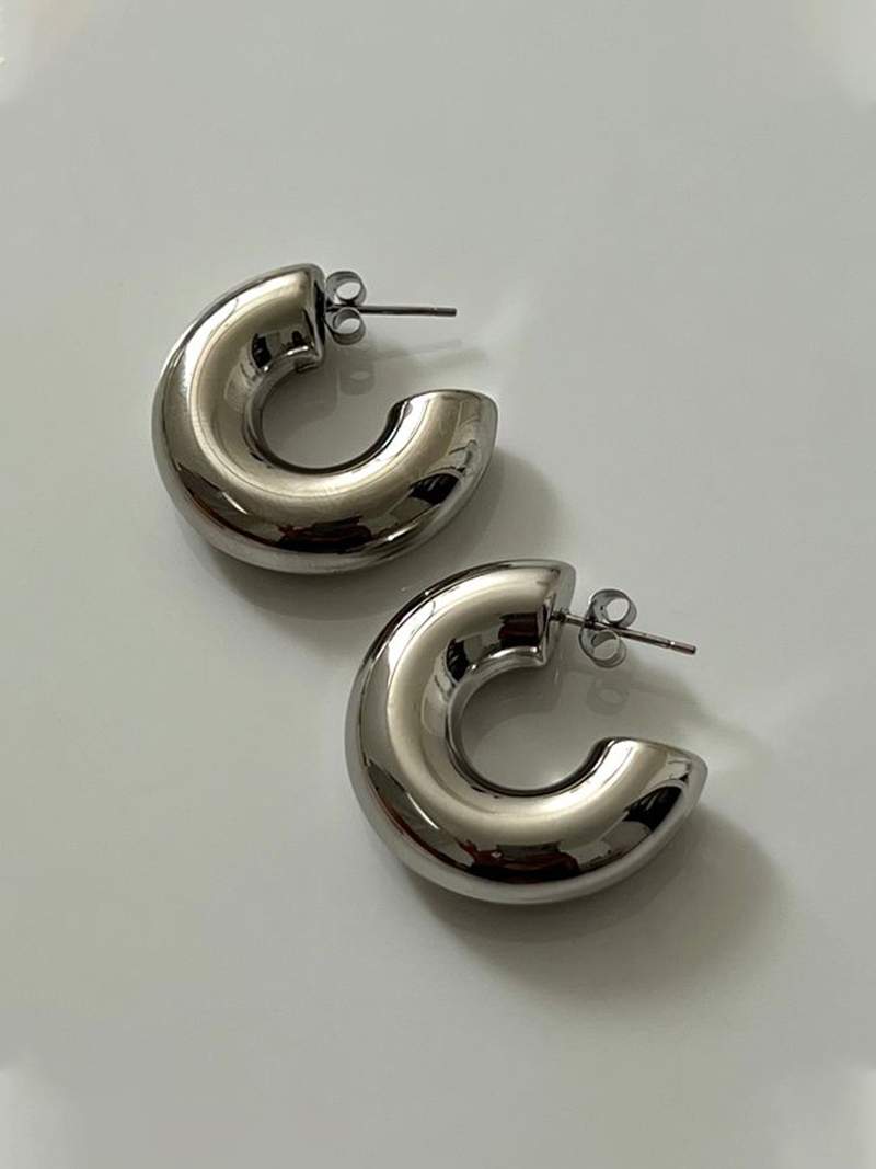 Argolas grossas feminino