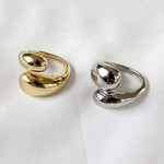Anel volumoso feminino