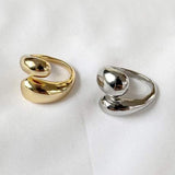 Anel volumoso feminino