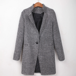 Casaco elegante para o frio feminino