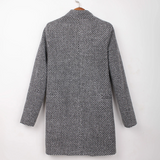 Casaco elegante para o frio feminino