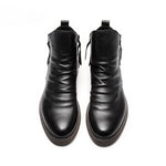 Botas Chelsea em Couro masculino