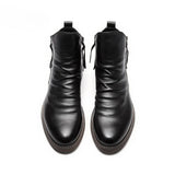 Botas Chelsea em Couro masculino