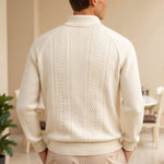 Sweater de Malha Misturada - Relaxada masculino