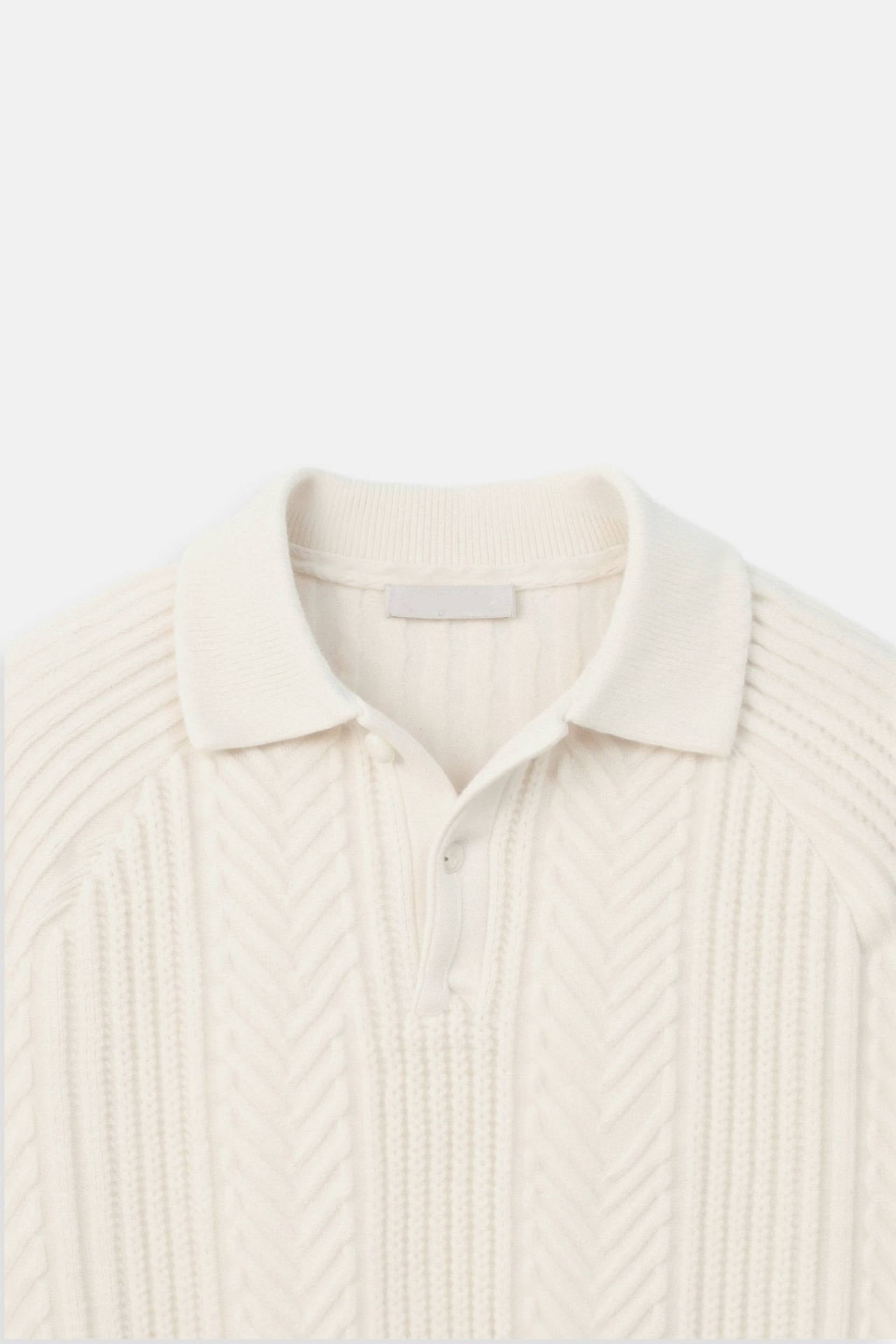 Sweater de Malha Misturada - Relaxada masculino