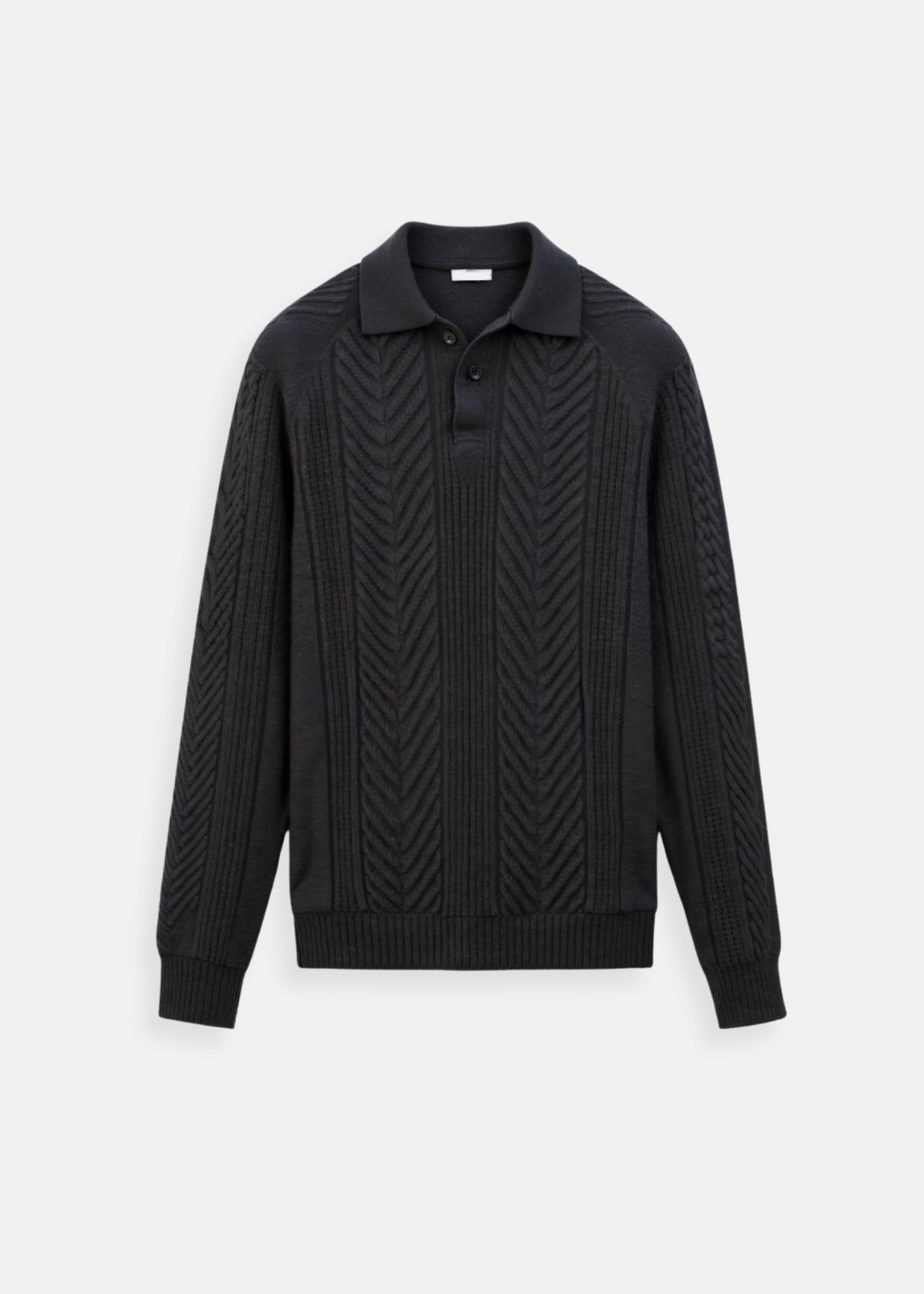 Sweater de Malha Misturada - Relaxada masculino