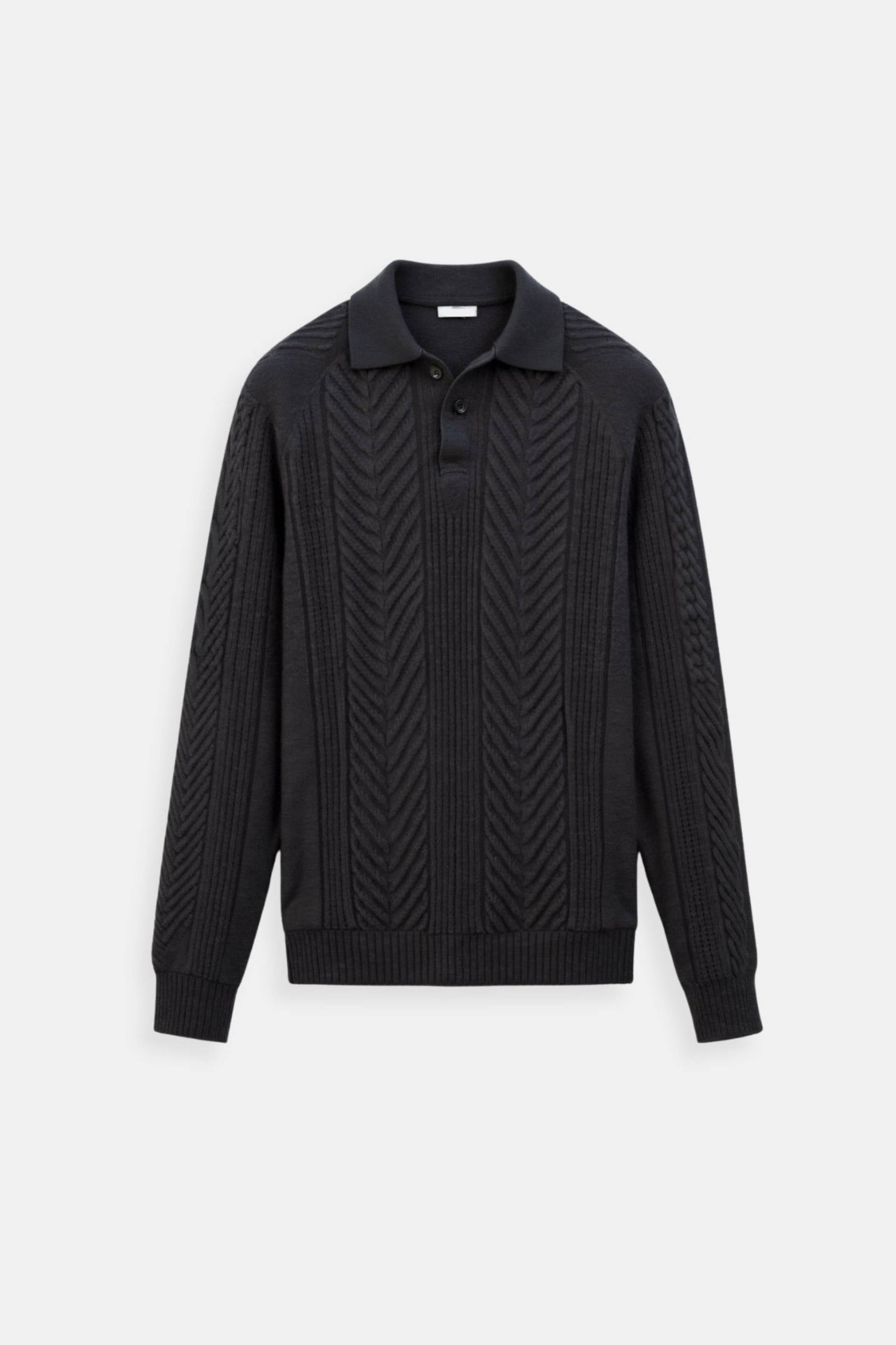 Sweater de Malha Misturada - Relaxada masculino
