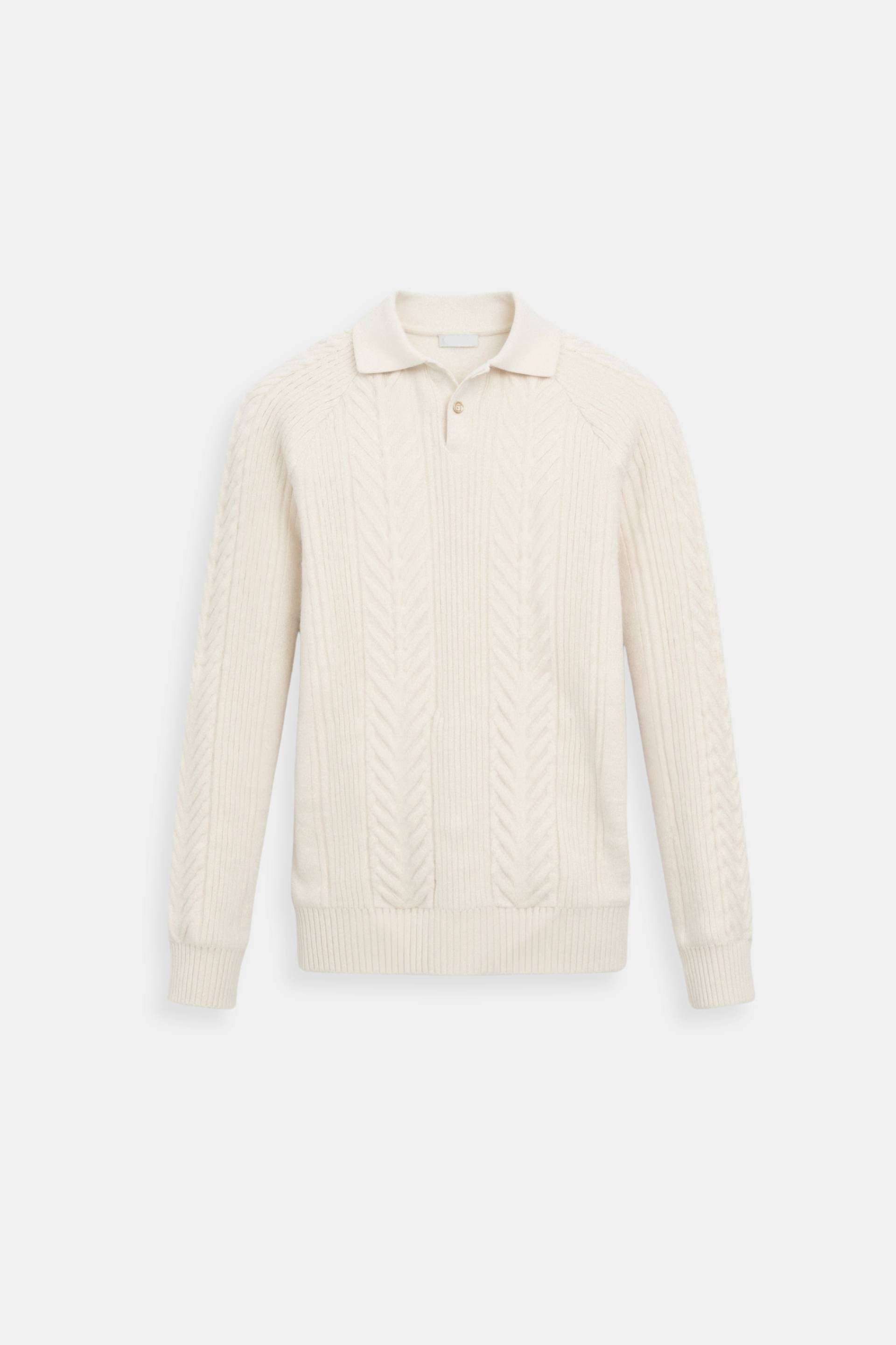 Sweater de Malha Misturada - Relaxada masculino