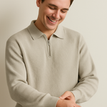 Francisco - Gola Polo Zíper Ajustável masculino