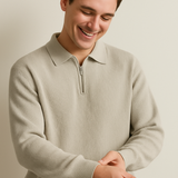 Francisco - Gola Polo Zíper Ajustável masculino